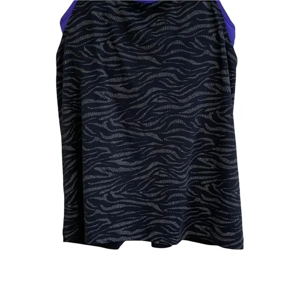 Fabletics Norwalk Tank Purple and Black - Picture 4 of 9